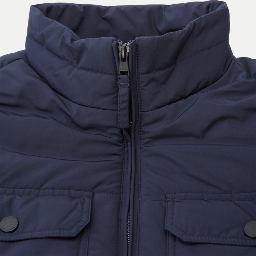 Gant Jackets D1. CHANNEL QUILTED WINDCHEATER 7006275 EVENING BLUE